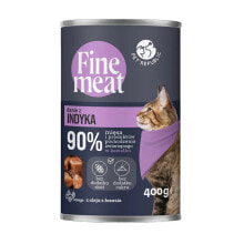 PET REPUBLIC Fine meat turkey wet cat food 400g