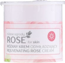 Anti-Falten Tagescreme mit Rosenduft - Floslek Rose For Skin Rose Gardens Anti-Aging Day Cream