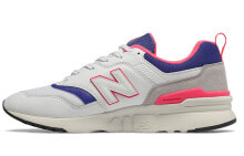 New Balance NB 997H 复古 低帮 跑步鞋 男女同款 白蓝粉色 / Кроссовки New CM997HAJ