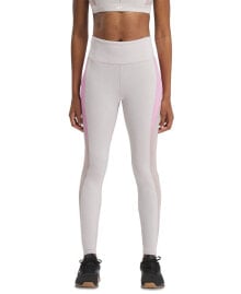 Reebok women's Active Lux High-Rise Colorblocked Tights