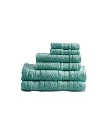 Madison Park Essentials adrien Super-Soft Cotton 6-Pc. Bath Towel Set