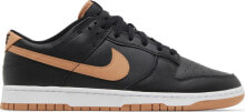 [DV0831-004] Mens Nike DUNK LOW 'BLACK AMBER BROWN'