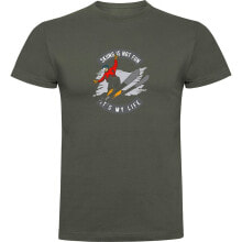 KRUSKIS Skiing Is Not Fun Short Sleeve T-Shirt