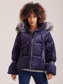 Женские куртки Куртка-YP-KR-bx4185.23P-тёмно-синий