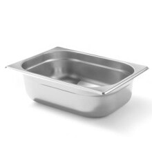 Посуда и емкости для хранения продуктов gN container 1/2, height 100 mm, made of stainless steel - Hendi 800331