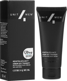 Revitalisierende Gesichtscreme mit Zitrusfrüchten und Moschus - Unit4Men Citrus&Musk Revitalizing Face Cream