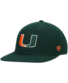 Купить мужские головные уборы Top of the World: Головной убор мужской Top of the World зеленый Miami Hurricanes Team Color.