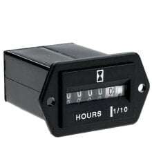 SEACHOICE Hour Meter Rectangular Counter