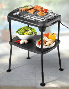 Electric grills and kebabs uNOLD UNO 58550 - 2000 W - 360 x 700 x 500 mm - Black - 340 x 240 mm - 230 V - 50 Hz