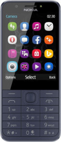 Push-button phones 230 DS - Bar - Dual SIM - 7.11 cm (2.8&quot;) - 2 MP - 1200 mAh - Blue