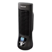 HONEYWELL HTF210BE - Household tower fan - Black - Floor - 46 dB - 33 m³/h - Buttons