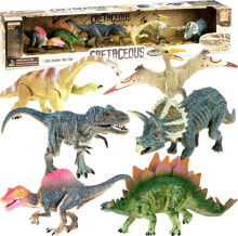 Educational play sets and action figures for children