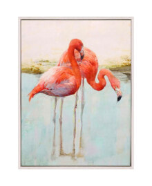Paragon Picture Gallery wading Flamingo II Canvas