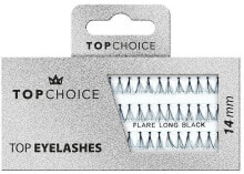 False eyelashes and glue