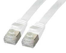 Товары для строительства и ремонта m-Cab 3581 сетевой кабель 0,5 m Cat6a U/FTP (STP) Белый