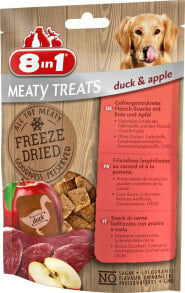 Лакомства для собак 8in1 Przysmak 8in1 Dog Freeze Dried Duck/Apple 50 g