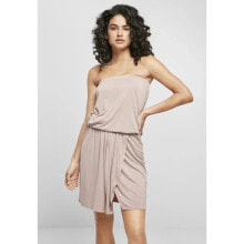 URBAN CLASSICS Viscose Short Dress