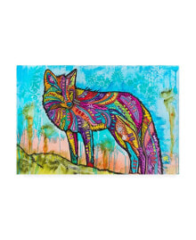 Trademark Global dean Russo Electric Fox Canvas Art - 15.5