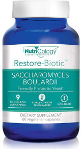 Витамины и БАДы для пищеварительной системы allergy Research Group Saccharomyces Boulardii Комплекс с дружественными пробиотическими дрожжами 3 млрд КОЕ 60 вегетарианских капсулы