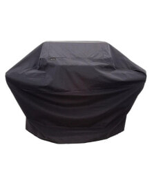 Char-Broil black Grill Cover For Designed to fit 5 6 or 7 Burner Gas Grills X-Large 72 in. W x 42