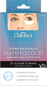 Купить маски для лица Lbiotica: Lbiotica L'BIOTICA Odmładzające Płatki pod oczy - ze Śluzem Ślimaka 1op.-3x2szt