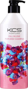 Feuchtigkeitsspendendes Shampoo für trockenes und strapaziertes Haar mit süßem Blumenduft - KCS Fall In Love Perfumed Shampoo