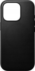 Nomad Nomad Modern Leather case, black - iPhone 16 Pro