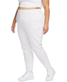 Nike plus Size Sportswear Chill Terry Slim-Fit High-Waist French Terry Sweatpants
