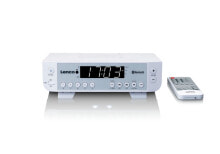 Lenco KCR-100 радиоприемник Часы Цифровой Белый KCR100WHITE