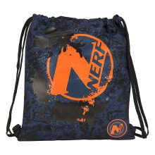 Детские мешки для обуви и формы для мальчиков SAFTA Nerf 5L Drawstring Bag