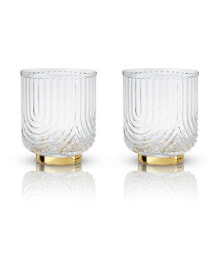 Gatsby Tumblers, Set of 2, 12 Oz