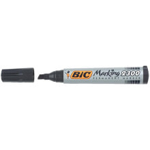 Маркеры BIC Marking 2300 перманентная маркер Черный Скошенный наконечник 12 шт 8209263