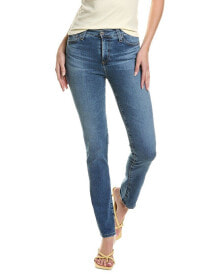 Купить женские джинсы AG Jeans: Ag Jeans Mari Extended Bluebell High-Rise Slim Straight Jean Women's