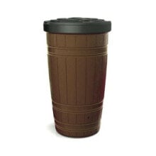 Prosperplast Woodcan Rainwater Container Brown 265L