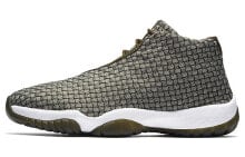 Jordan Future Olive Canvas 中帮 复古篮球鞋 男款 橄榄色 / Кроссовки Jordan Future Olive 656503-305