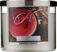 Duftkerze Cherry Chai im Glas - Kringle Candle Cherry Chai