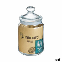 Jar Luminarc Club Transparent Glass 1,5 L (6 Units)