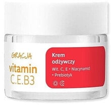 Pflegende Gesichtscreme - Gracja Vitamin C.E.B3 Cream