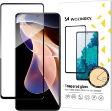 Wozinsky Wozinsky super wytrzymałe szkło hartowane Full Glue na cały ekran z ramką Case Friendly Xiaomi Redmi Note 11 Pro+ / 11 Pro czarny