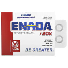 Витамины группы B ЭНАДА, 20x, 20 мг, 30 пастилок