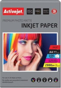 Activejet Papier matowy Activejet AP4-125M100 (A4 100 szt.) купить онлайн