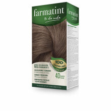 Краска для волос farmatint	Permanent Coloring Gel No. 4 D Перманентная краска для волос на растительной основе и маслах без аммиака, оттенок золотой коричневый