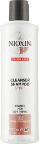 Reinigungsshampoo für coloriertes Haar - Nioxin System 3 Cleanser Shampoo Step 1 Colored Hair Light Thinning