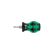 Wera Schraubendreher 367 TORX® Stubby Größe T 20 Klingenlänge 25 mm 2-Komponentengriff Rundklinge