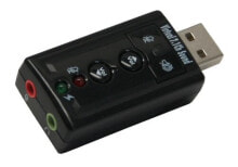 InLine 33051C аудио карта 7.1 канала USB