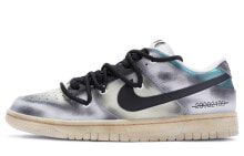 【定制球鞋】 Nike Dunk SB Low Retro 末日世纪 复古做旧手绘 低帮 板鞋 男款 黑 / Кроссовки Nike Dunk SB DJ6188-101