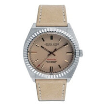 Мужские наручные часы с ремешком Мужские наручные часы с бежевым кожаным ремешком Jason Hyde JH10010 ( 40 mm)