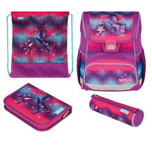 Loop Plus Funky Horse - Pencil pouch - Sport bag - Pencil case - School bag - Girl - Grade & elementary school - Backpack - 16 L - Front pocket - Side pocket