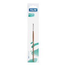 MILAN PolybaGr Flat School Paintbrush Series 121 No. 2