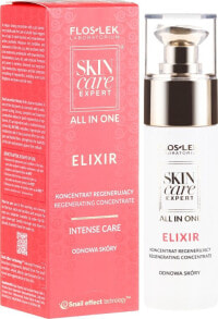 Regenerierendes Gesichtskonzentrat mit Schneckenschleim-Extrakt - Floslek Skin Care Expert All In One Elixir Regenerating Concentrate